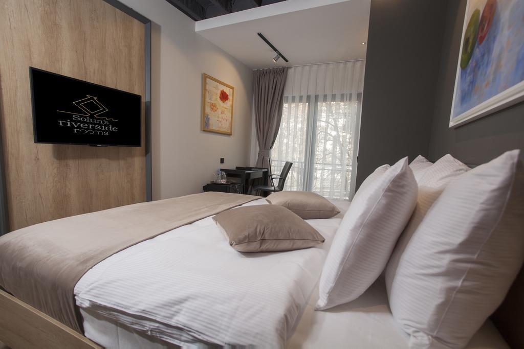 Solun'S Riverside Rooms Skopie Exterior foto