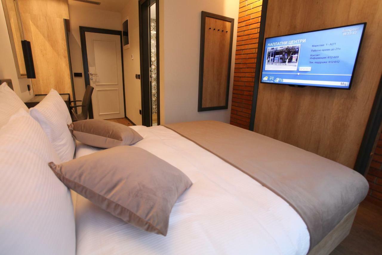 Solun'S Riverside Rooms Skopie Exterior foto